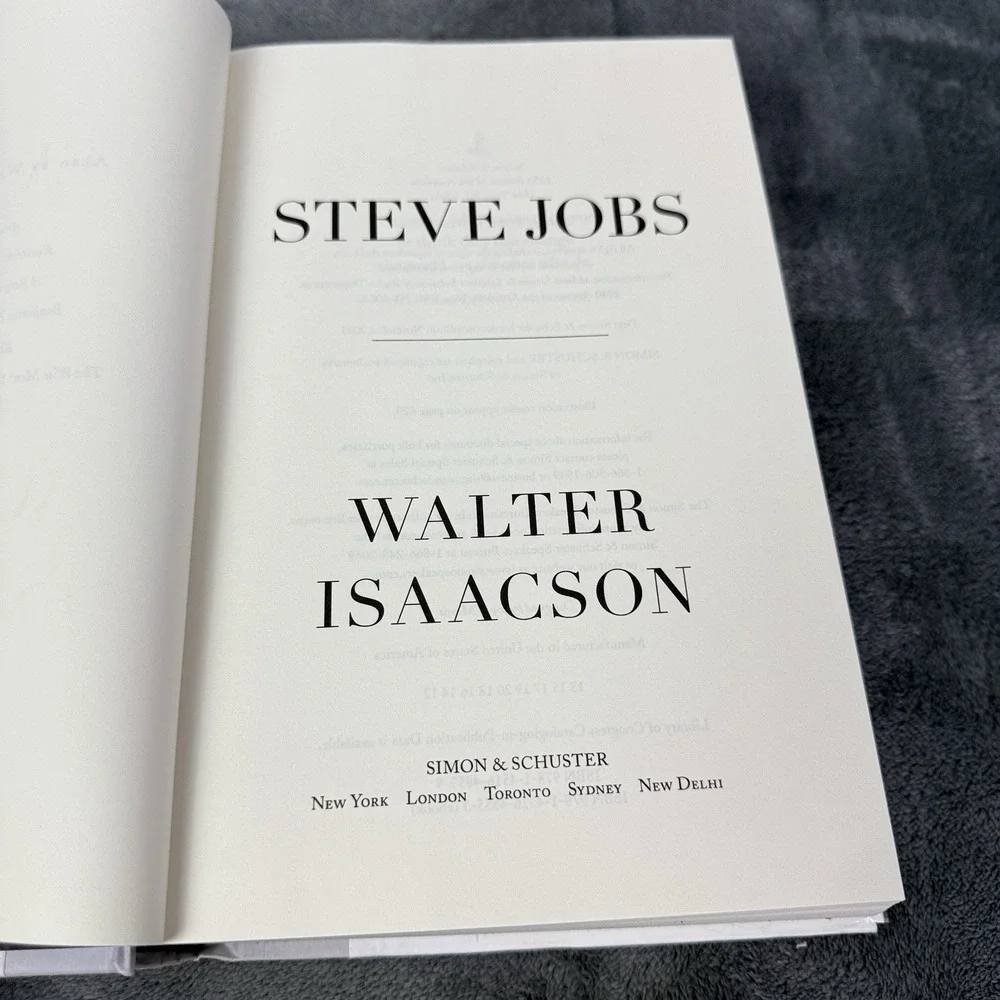 Steve Jobs by Walter Isaacson (2011, Hardcover)‎